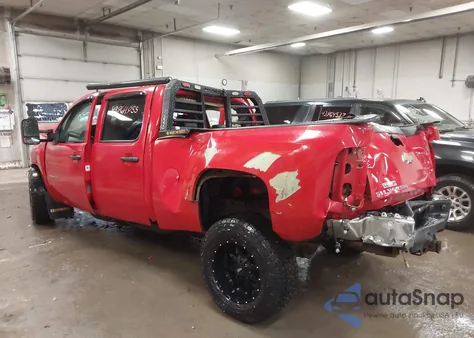 2011 Chevrolet Silverado 2500Hd Lt из США, поврежденный, VIN 1GC1KXC84BF202106